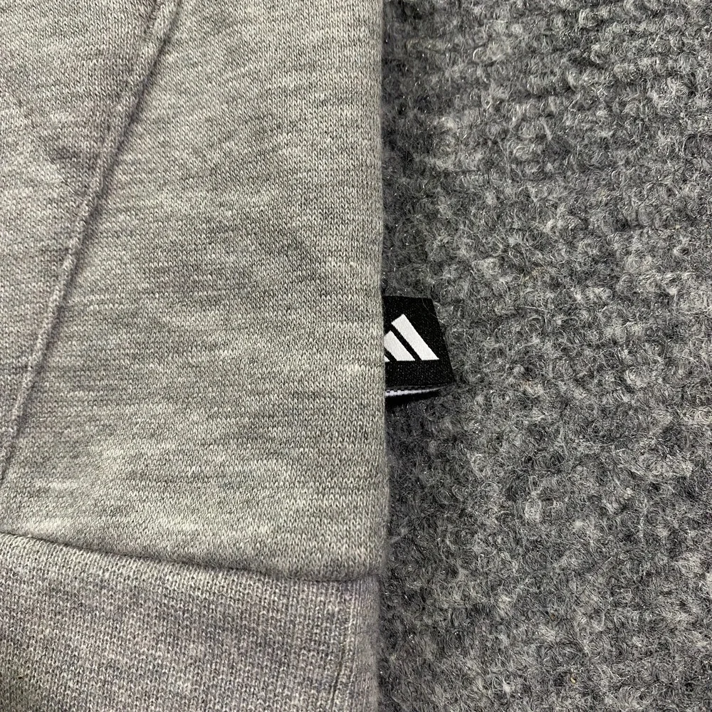 Adidas 3D Retro 70s Striped Logo Hoodie Adult XL Gray Spell Out Disco Groovy NWT